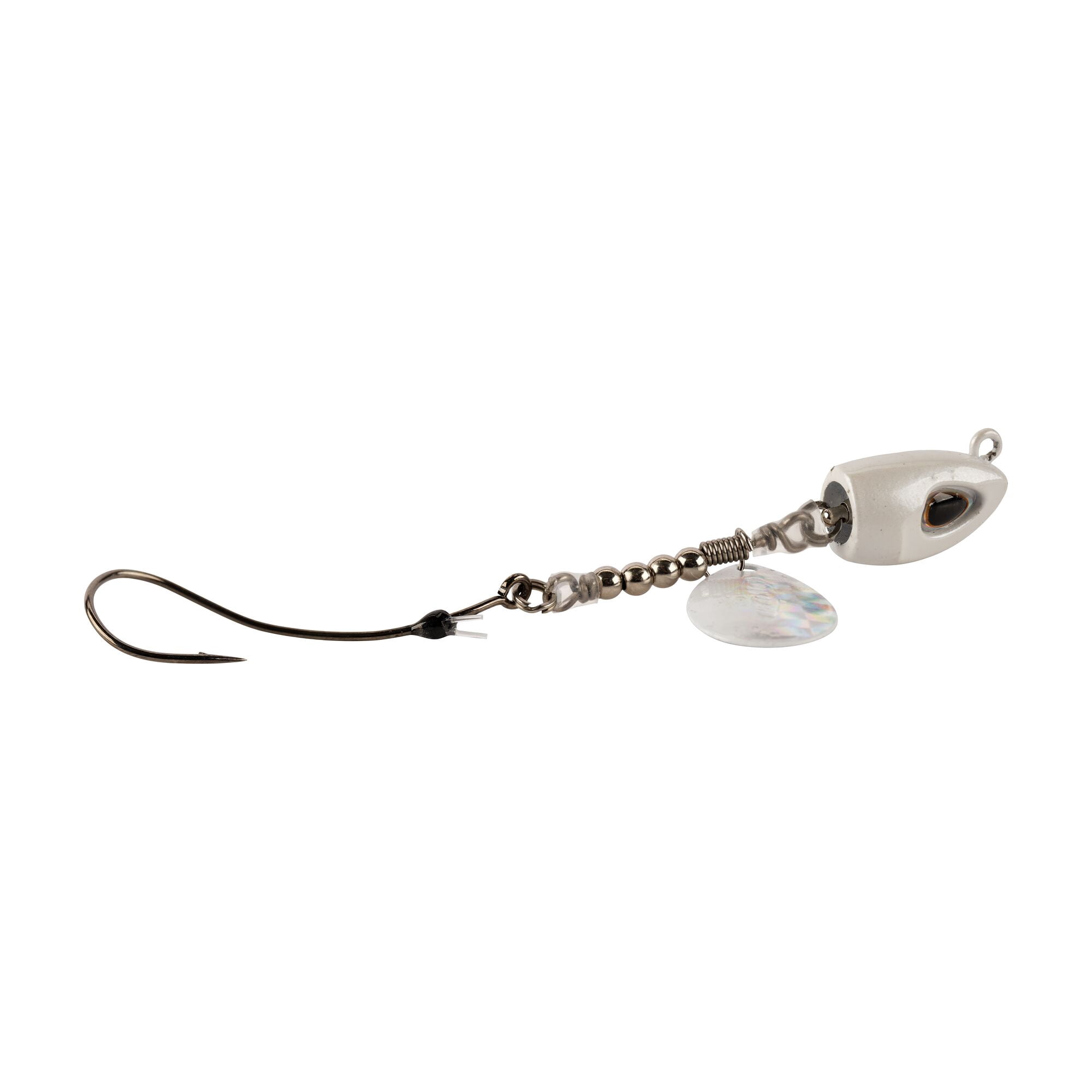 Berkley Bladed Rawler Jig, Crawler Jigs, Pearl White (1 Count)