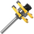 thumbnail image 3 of Matched Tongue And Groove Cutter Set, Professional Woodworking Tool With Versatile For Woods And Panels, Improves Hardwood Working Performance, 3 of 5
