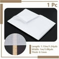thumbnail image 2 of White Cotton Interfacing Fabric for Sewing 44.5x39 Inch Iron-On Non-Woven Fusible Interfacing Single-Sided Interfacing Lining Fabric for Blouses Dress Shirts DIY Crafts Supplies, 2 of 9