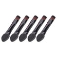 thumbnail image 1 of 50pcs Double Sided Eye Shadow Sponge Applicator Portable Eye Shadow Brush Makeup Tool for Women Girls (Black), 1 of 3