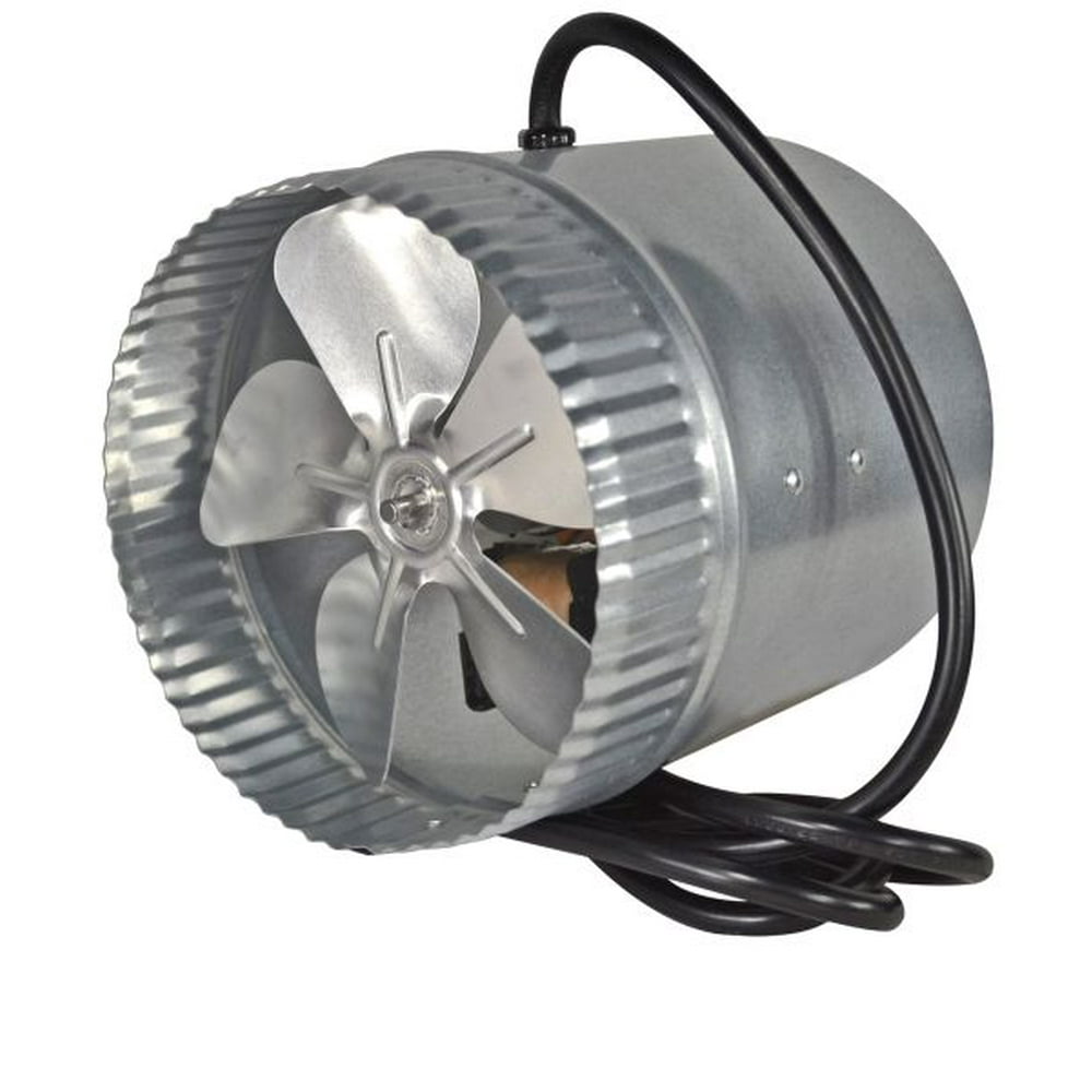 Suncourt Inductor 6'' High CFM Corded InLine Duct Booster Fan