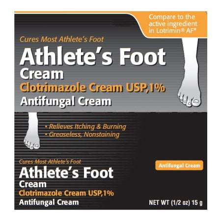Taro Clotrimazole Antifungal 1% Strength Cream 1 oz. Tube - EACH