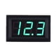thumbnail image 2 of Motor de coche del ímetro del metro de aje de la pantalla digital LED de 2 0.56" -120.0V Verde Cola Volt Panel Meter, 2 of 8