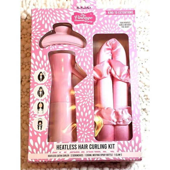 Kit de Bouclage par Go Curl Go!, Boucles Vintage Sans Chaleur, Ensemble Cosmétique