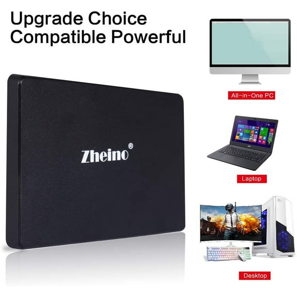 Zheino SSD 120gb C3 2.5 inch Sata III 3D Nand SSD Hard Drive