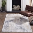 thumbnail image 6 of Momeni Dalston Machine Made Polypropylene and Polyester Grey Runner 2'3" X 7'6", 6 of 6