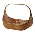 thumbnail image 3 of Cesta de pan, cesta de almacenamiento para Picnic, contenedor portátil, reutilizable, cesta tejida a mano, cesta tejida a mano para compras, Picnic 435 cm x 29 cm x 355 cm, 3 of 9