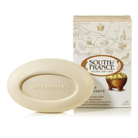 (2 pack) South of France Bar Soap, Shea Butter, 6