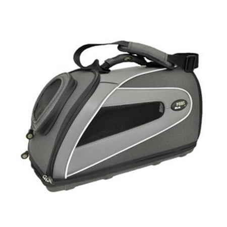 Wacky Paws WPC016MB-BK EVA Pet Carrier, Black, Small