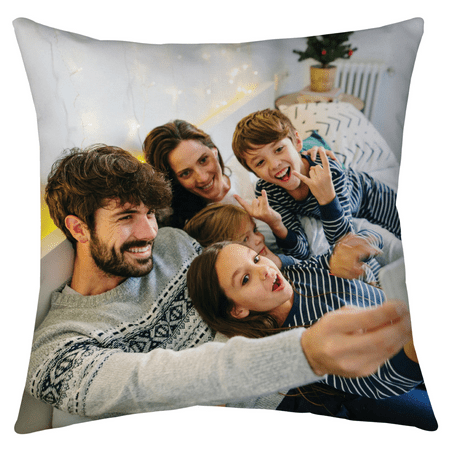 16x16 Photo Throw Pillow with Hidden Zipper