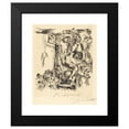 thumbnail image 2 of Lovis Corinth 12x14 Black Modern Framed Museum Art Print Titled - Martyrdom (Martyrdom) (1921), 2 of 5