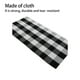 thumbnail image 3 of Monstrate Alfombrilla de tela para puerta, portátil, lavable, de repuesto, a cuadros trenzados, Rectangular, estilo Simple moderno, alfombrilla para Decoración del hogar Monstrate HA066966-00, 3 of 5
