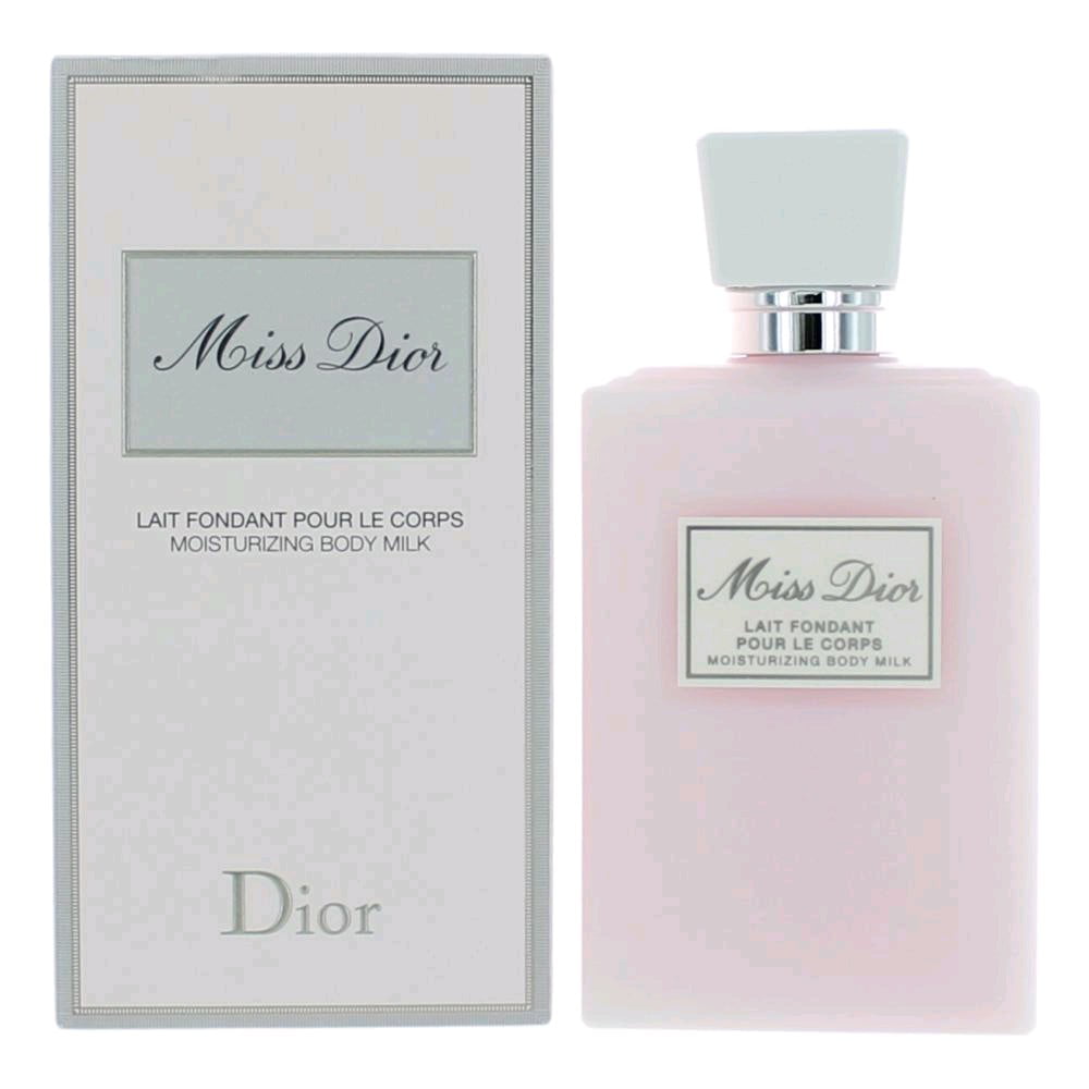 Derfor Andrew Halliday pakke Miss Dior Moisturizing Body Milk by Christian Dior for Women - 6.8 oz  Moisturizer - Walmart.com