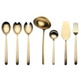 thumbnail image 1 of Mepra 10812207 Full Linea Ice Oro Serving Set - 7 Piece, 1 of 1