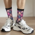 thumbnail image 6 of Lsque Octopus in love Printed Men's Crew Socks, Soft Durable Breathable Moisture-Wicking with Odor Control Cotton socks, 6 of 6