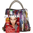 thumbnail image 3 of Sac à Main Patchwork Coloré Multicolore en Cuir Véritable pour Femmes Grand Sac Hobo Crossbody, 3 of 5