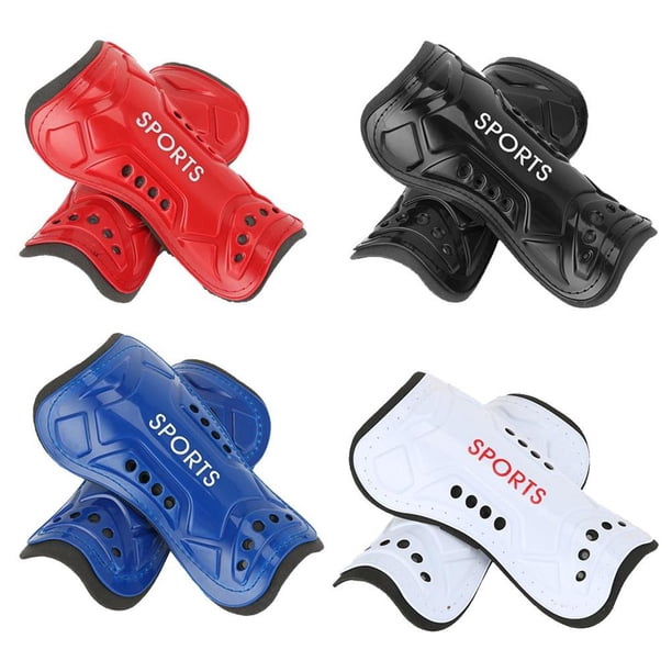 Soidarity 4 pares de espinilleras de fútbol para niños y adultos, mangas protectoras para niños y niñas para juegos de fútbol, protección Ropa Deportiva, Zapatos No.2 Soidarity OD015066-02