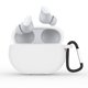 thumbnail image 4 of Bearachild Funda para auriculares inalámbricos Protector de silicona para auriculares Estuche de almacenamiento para auriculares Reemplazo de Electrónica Blanco, 4 of 6