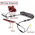 thumbnail image 4 of Backup Brake Light Reversing Rear View Camera CMOS for Vivaro/Trafic 2001-2014 170 Third Brake Light Camera, 4 of 5