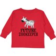 thumbnail image 3 of Inktastic Future Zookeeper Zoo Animals Boys or Girls Long Sleeve Toddler T-Shirt, 3 of 5