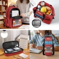 thumbnail image 5 of Jeiento Fire Truck Kids Backpack Set 17 Inch 4-Piece Lunch Bag Pencil Case Water Bottle Holder Lightweight Tear-Resistant Large Capacity for Boys Girls, 5 of 7