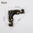 thumbnail image 2 of Flor de esquina PVC para puerta armario cama adhesivo borde flor decorativa, 2 of 7