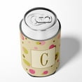 thumbnail image 4 of Letter C Initial Monogram - Tan Dots Can or Bottle Beverage Insulator Hugger, 4 of 5