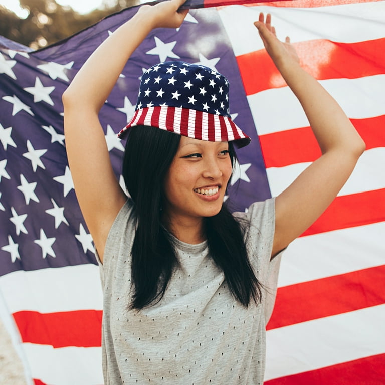 Fourth of july bucket hats on sale