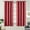 Claret Red, variant on 100% Blackout Curtain Panels Alana - Woven Jacquard Triple Pass Thermal Insulated (Set of 2 Panels)