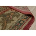 thumbnail image 3 of EORC FAAN13RD9X12 9 x 12 ft. Angora Oushak Traditional Area Rug, Red, 3 of 4