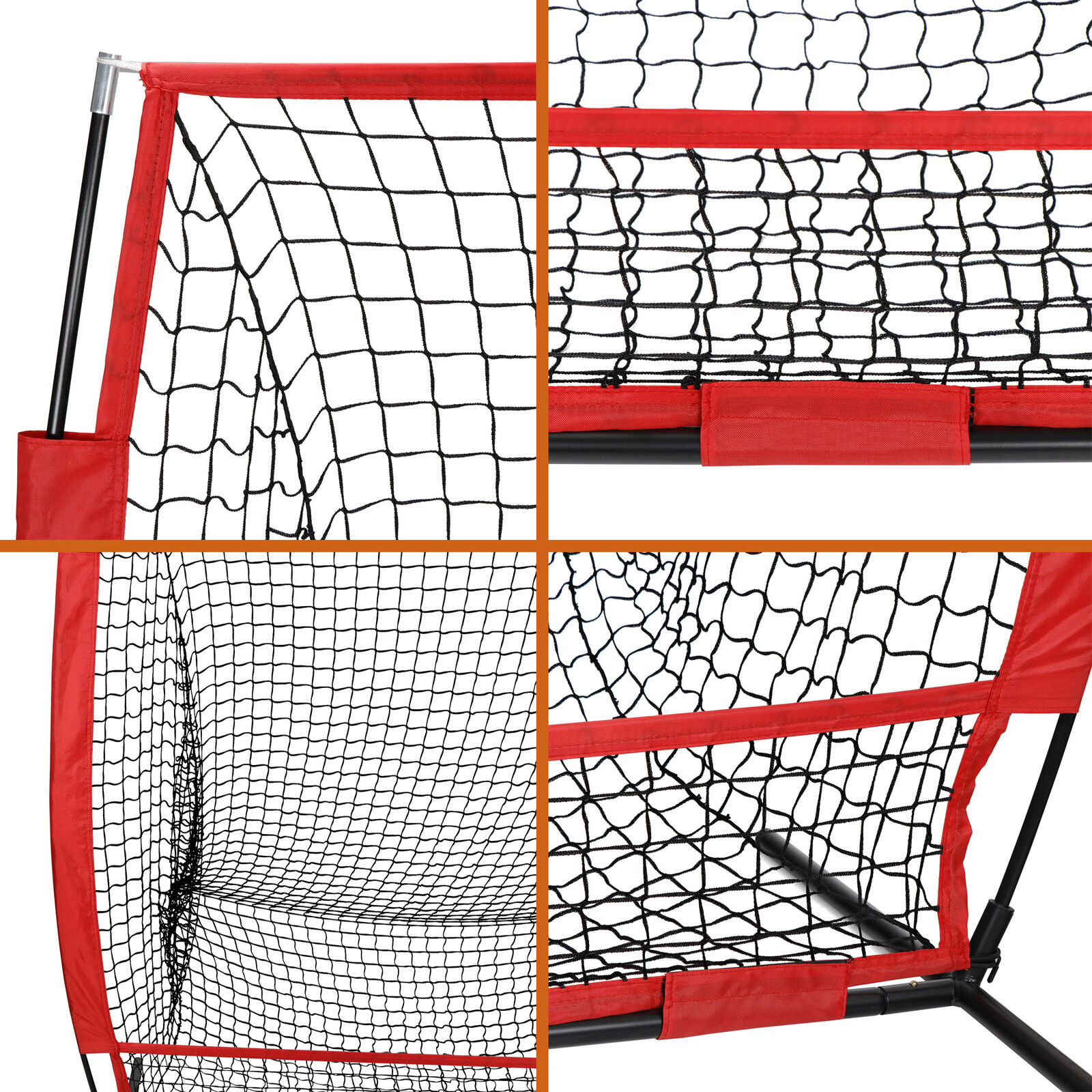 ZenStyle Portable 5 Ft. x 5 Ft. Baseball Softball Practice Net Hitting Pitching Batting Training Net with Carry Bag - image 3 of 10