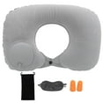 thumbnail image 2 of Neck Pillow, U Pillow   PVC Material Elastic Pocket  For Automobiles For Airplanes For Trains For Offices, 2 of 8