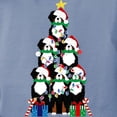 thumbnail image 3 of CafePress - Bernese Mt Dog Xmas Tree T Shirt - Womens Comfort Colors® Shirt, 3 of 4