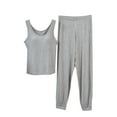 thumbnail image 6 of hotojiny Lounge Sets for Women Tank Tops Sleeveless with Long Pants Pajamas Sets 2 Piece Soft Yoga Outfit Lounge Sleepwear, 6 of 7