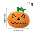 thumbnail image 3 of Halloween Pumpkin Cat Toys Interactive Teething Toy For Kitties With Embroidery Designs Pet, 3 of 4