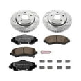thumbnail image 4 of PowerStop Front Z36 Truck & Tow Carbon-Fiber Ceramic Brake Pad and Drilled and Slotted Rotor Kit Fits: JEEP Select Models K3097-36, 4 of 4