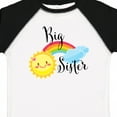 thumbnail image 4 of Inktastic Big Sister- Sun and Rainbow Girls Toddler T-Shirt, 4 of 5
