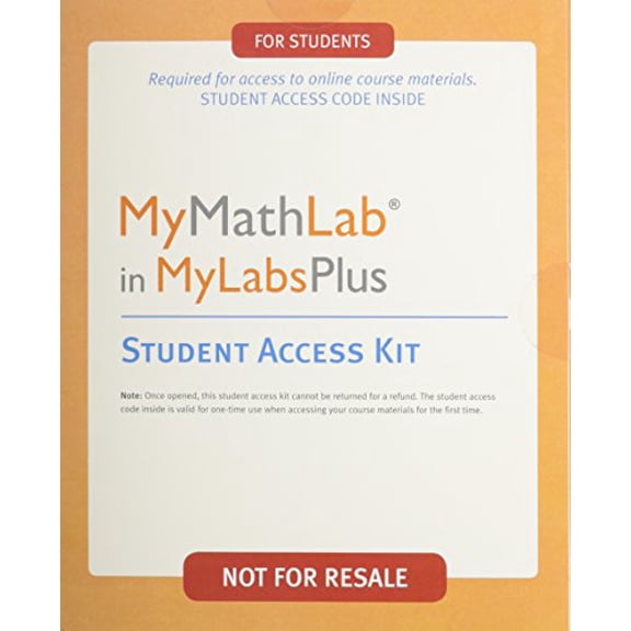 Pre-Owned MyMathLab in MyLabsPlus Student Access Kit Hardcover
