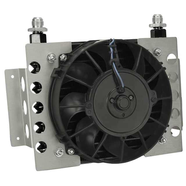Enfriador Remoto Derale 15950 Atomic-Cool Negro