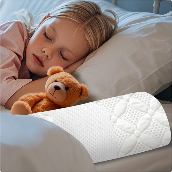 Asatdd Barandilla de Cama para niños pequeños, Barandilla de Cama, Barandilla de Cama de Espuma viscoelástica Suave para Camas Twin, Full, Queen, King con Funda Lavable, 1 Paquete