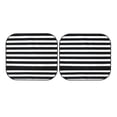 thumbnail image 7 of Haiem Black And White Stripes Car Windshield Sun Shade (2 Pieces) Foldable Windshield Sun Shade Car Accessories for Truck SUV Pickup-Small, 7 of 7