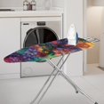 thumbnail image 2 of HELLHERO Iron Board Cover Colorful Floral Pattern Easy Fit Elastic Edge Ironing Board Covets for Home Ironing, 2 of 5
