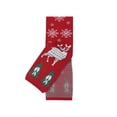 thumbnail image 2 of SUNSIOM Kids Christmas Tree/ Boot/ Deer Print Neckerchief Knitted Scarf, 2 of 7