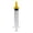 Yellow#0617, variant on 12ml Elbow Pet Feeder Scale Marked Plastic Liquid Feeding Tool for Cat Daily Water Feeding Liquid Food Home & Travel Use