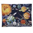 thumbnail image 1 of Tapiz de pared Planet Room Aesthetic 150x130 cm en microtela, 1 of 3