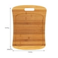 thumbnail image 2 of Kitchen Details Extra Large Curved Bamboo Cutting Board, 2 of 7