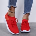 thumbnail image 2 of Chaussures Décontractées Respirantes pour Femmes Chaussures de Travail Décontractées pour Femmes Chaussures Décontractées Compensées à Lacets Mocassins de Mode Chaussures Décontractées à Enfiler pour Femmes Chaussures pour le Travail Style en Maille Décontracté pour Moderne, 2 of 8
