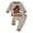 Z01-Brown, variant on Futezty Toddler Boys Girls Clothes Fall Winter Outfit Sets, Baby Outfits 6 12 18 24 Months 2T 3T 4T 2-Pieces Set