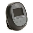 Athletic Works Step & Distance Pedometer, Black
