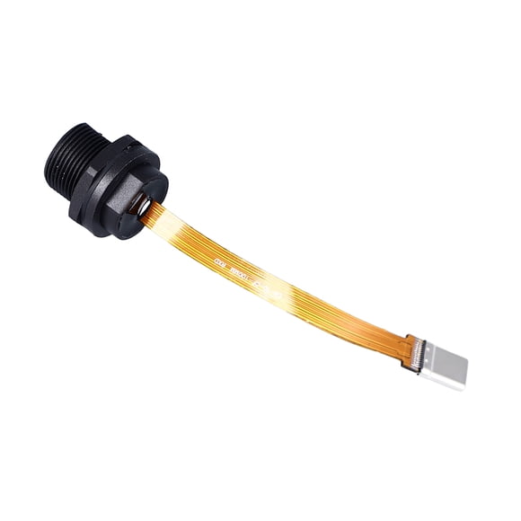 Type C Male Plug Cable Connector, Multi Functional Connection Type C 3.1 Male Plug Cable Stable Data Transmission for Industrial Use